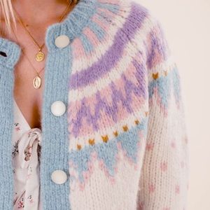 Looking for loveShackFancy Boyfriend Cardigan